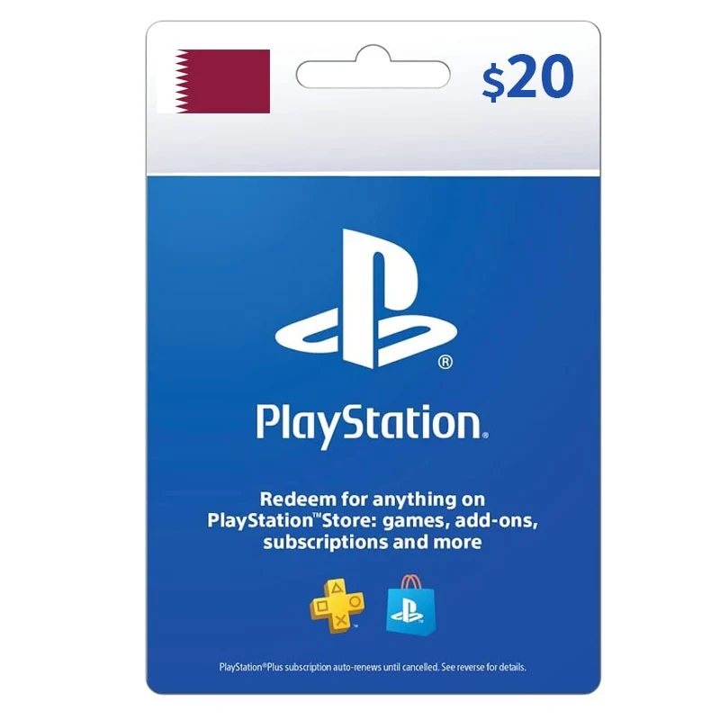 Sony Playstation Network PSN Card $20 - Qatar