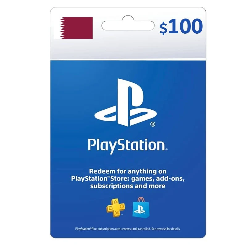 Sony Playstation Network PSN Card $100 - Qatar