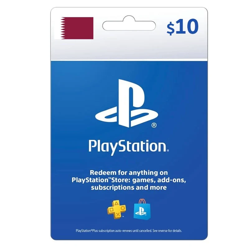 Sony Playstation Network PSN Card $10 - Qatar