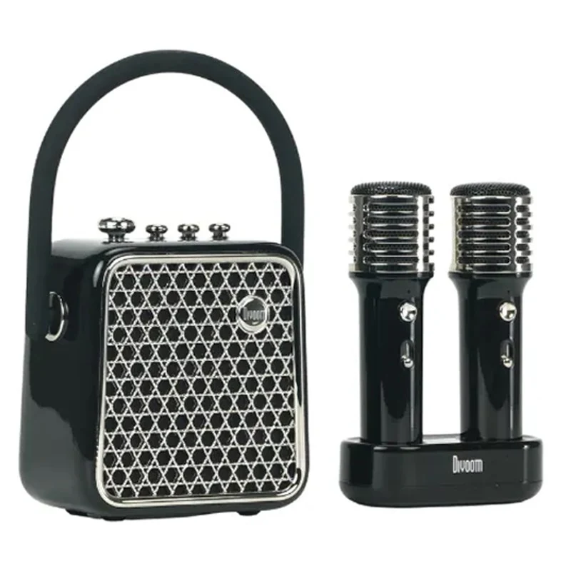 Divoom SongBird SE Portable Bluetooth Speaker With Dual Microphone Karaoke Function
