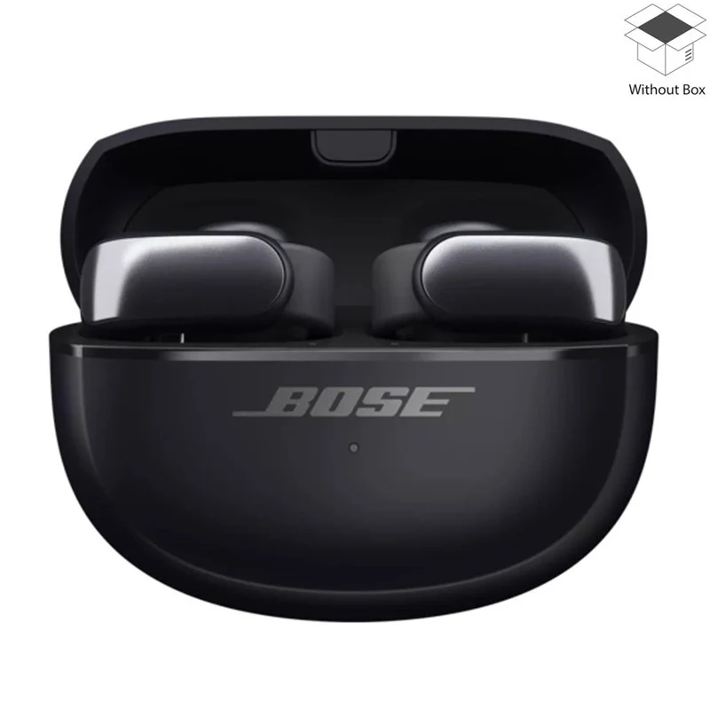 Bose Ultra Open Earbuds with OpenAudio Technology, Open Ear Wireless Earbuds, Up to 48 Hours of Battery Life - Open Box