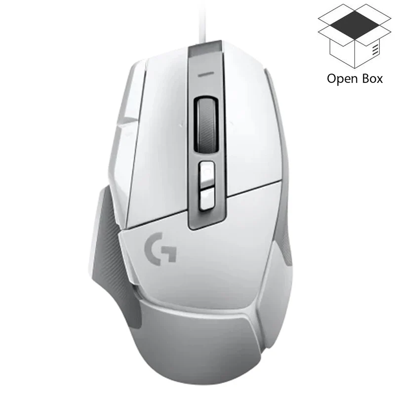 Logitech G502 X Wired Gaming Mouse - White - Open Box