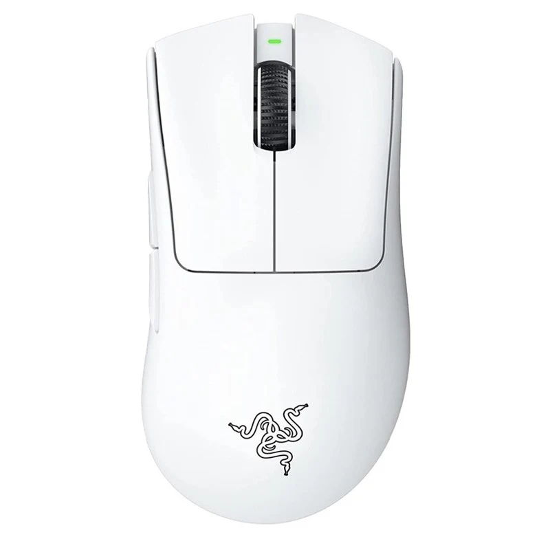 Razer DeathAdder V3 Pro Ultra-lightweight Wireless Ergonomic Esports Gaming Mouse (Classic Base) - White