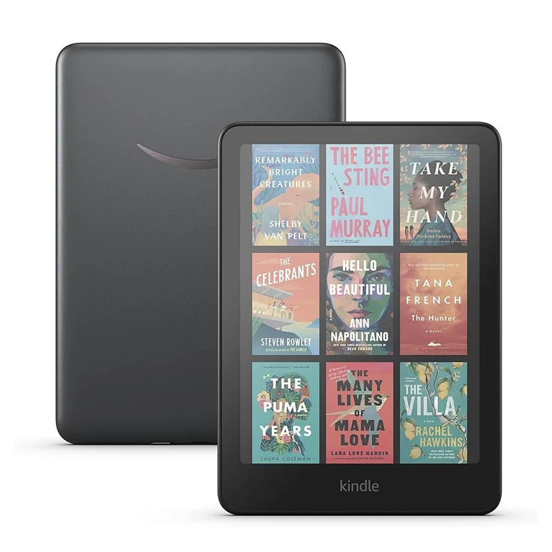 Amazon Kindle Colorsoft Signature Edition 32 GB 7" Color Display E-Reader 2024 & Supports Wireless Charging - Metallic Black