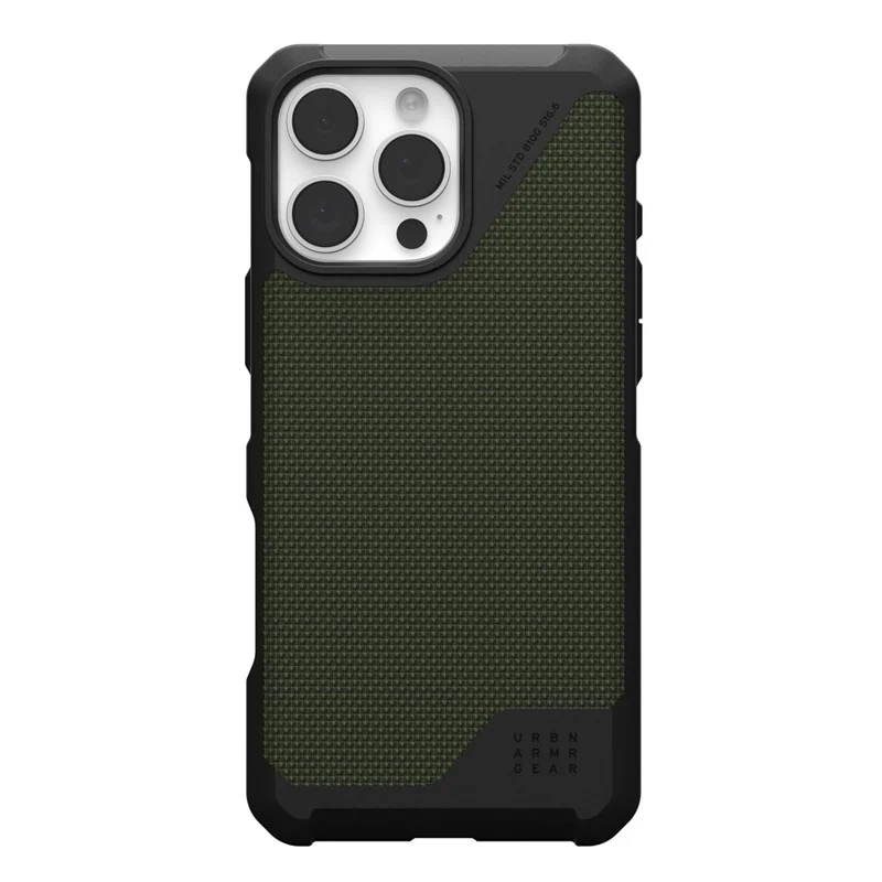 UAG iPhone 16 Pro Max Magsafe Metropolis LT Case - Kevlar Olive
