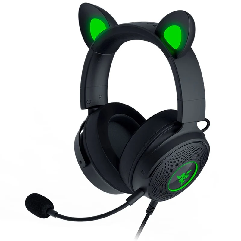 Razer Kraken Kitty V2 Pro Wired RGB Headset with Interchangeable Ears