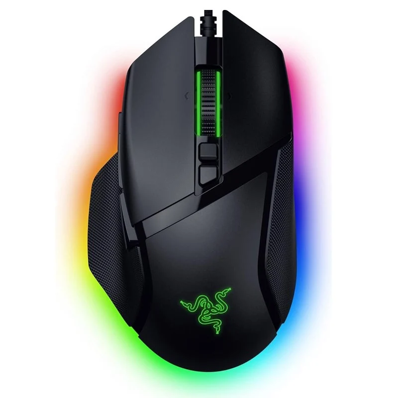 Razer Basilisk V3 35K Fully Customizable Ergonomic Wired RGB Gaming Mouse - Black