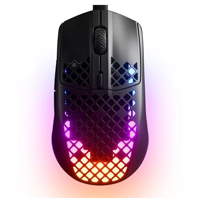 SteelSeries AEROX 3 (2022 Edition) RGB Wired Gaming Mouse - Onyx