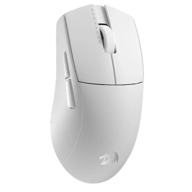 Redragon M916 K1NG PRO Wireless/Wired 4K Hz Ultra-Light Gaming Mouse - White