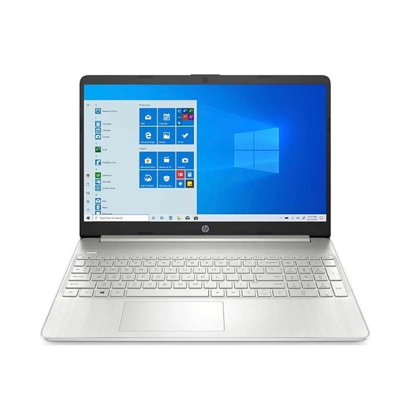 HP Laptop 15.6" HD, Pentium Silver N5030, 8 GB RAM, 256 GB SSD, Intel UHD Graphics 605,Windows 10 Home, Silver -English Keyboard
