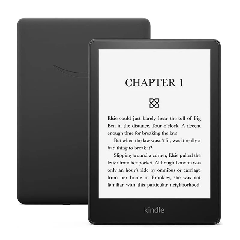 Amazon Kindle Paperwhite eBook Reader, 6.8", 16 GB Storage, 11th Generation - Black