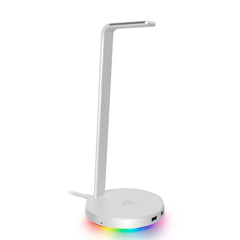 Razer Base Station V2 Chroma Headset Stand USB Hub - Mercury White
