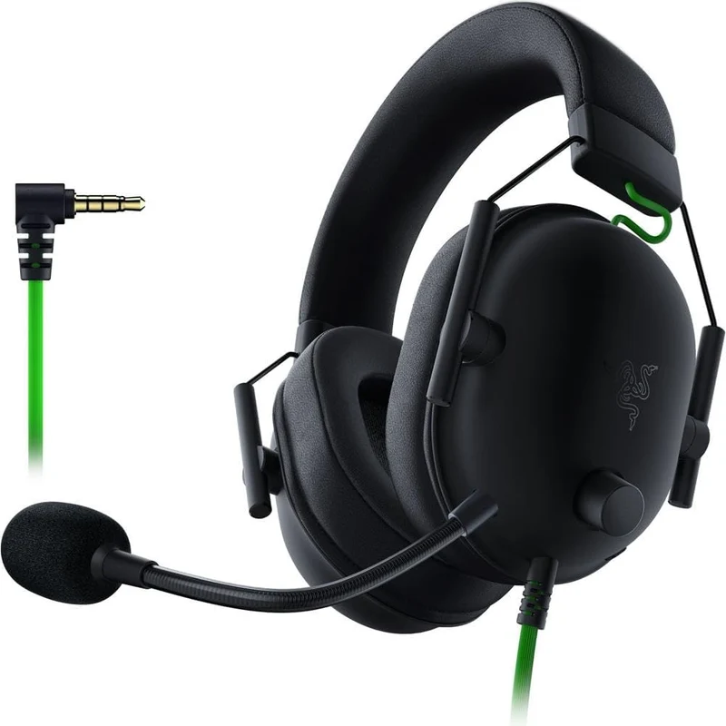 Razer BlackShark V2 X Multi-Platform Wired Esports Gaming Headset - Black