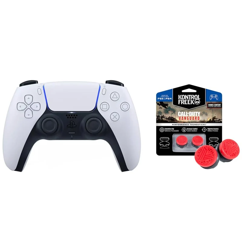 Sony PS5 Dual Sense Wireless Controller with Kontrol Freek Call of Duty Vanguard