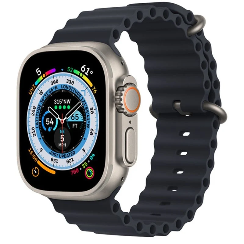 S8 Ultra Smartwatch with 2.05" HD Display, Bluetooth Calling Multiple Sports Modes, Multiple Watch Faces, Call Notification, Bluetooth, Black