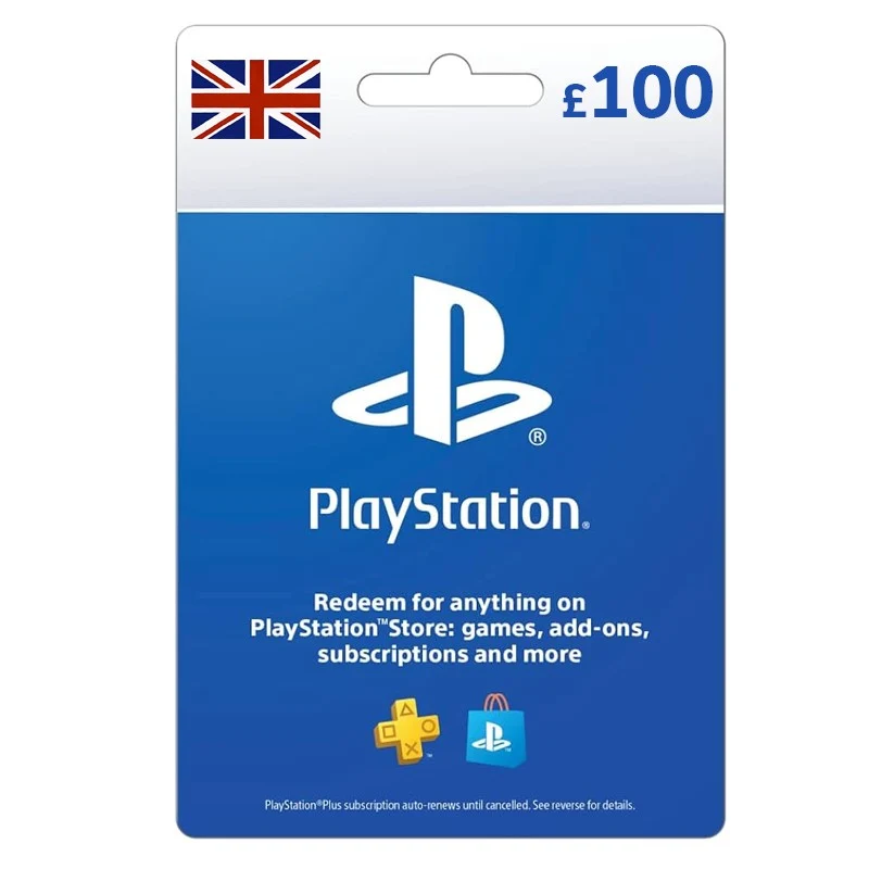 Sony Playstation Network Card £100 - UK