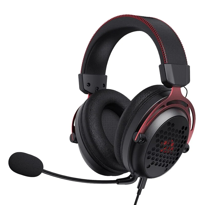 Redragon H386 Diomedes Wired Gaming Headset - Black