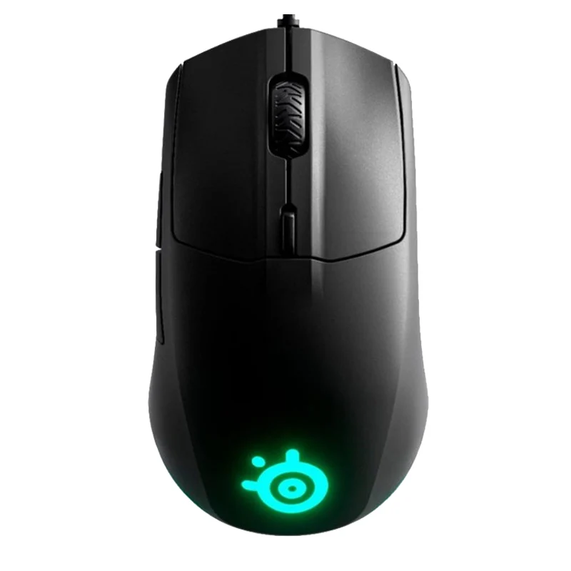 SteelSeries Rival 3 Wired RGB Gaming Mouse - Black