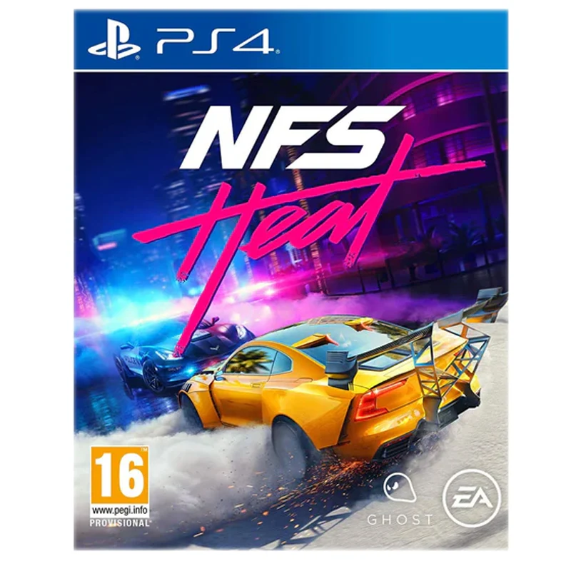Need For Speed (NFS) Heat - R2, For PlayStation 4 (PS4)