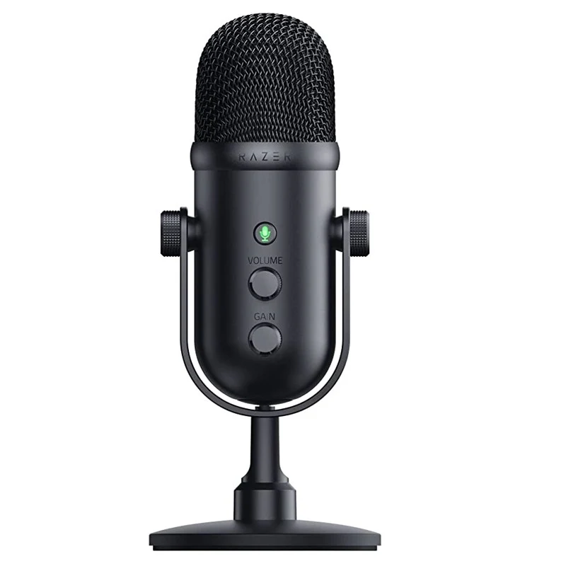 Razer Seiren V2 Pro Professional-grade USB Gaming Microphone for Streamers - Black