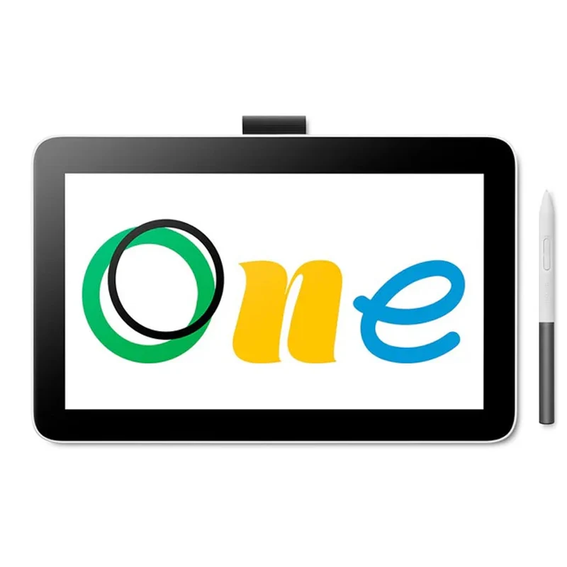 Wacom One 12 Creative Pen Display 11.6" FHD Graphic Tablet, with UCB-C Connectivity - White