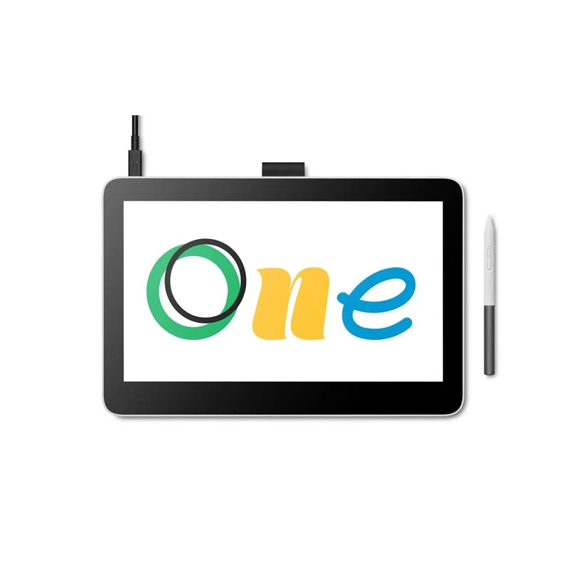 Wacom One 13" Pen Display with Creative Touch, USB-C - White