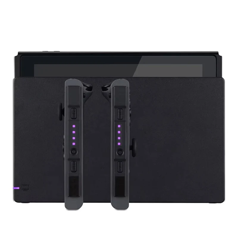 eXtremeRate Firefly LED Tuning Kit for Nintendo Switch Dock NS Left Right SL SR Buttons Ribbon Flex Cable Indicate Power LED - Violet