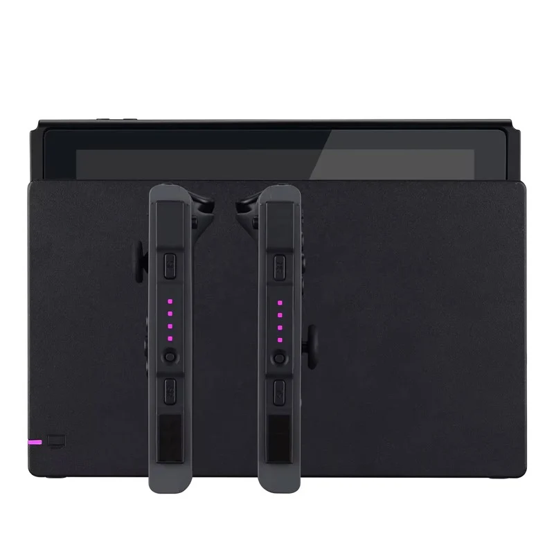 eXtremeRate Firefly LED Tuning Kit for Nintendo Switch Dock NS Left Right SL SR Buttons Ribbon Flex Cable Indicate Power LED - Pink