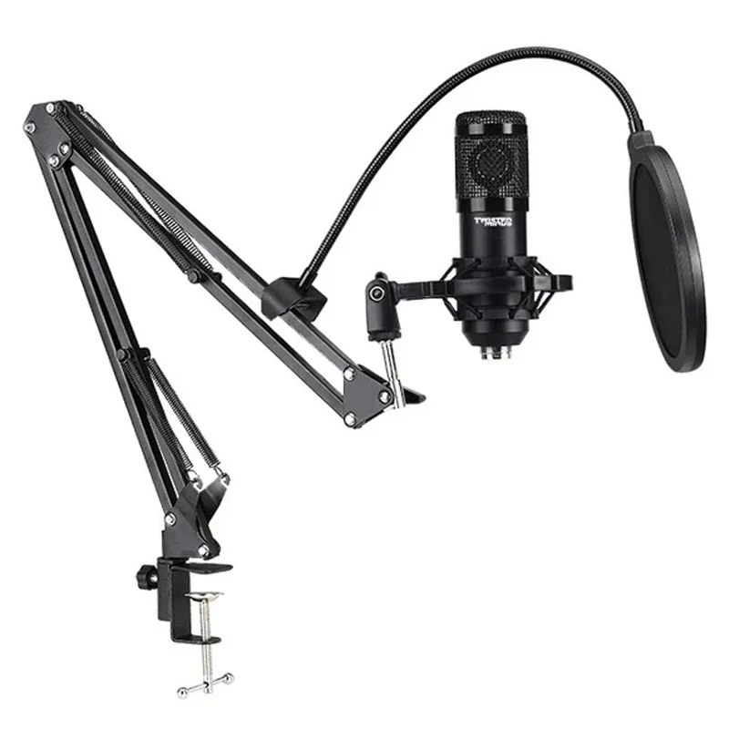 Twisted Minds W104 Professional Gaming & Streaming USB Condenser Microphone – Black