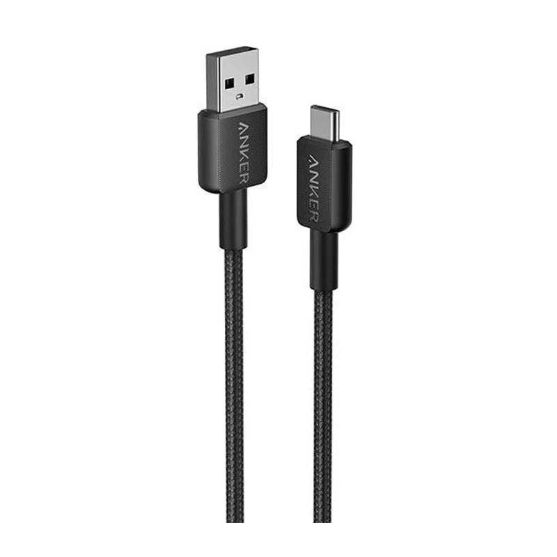 Anker 322 USB-A to USB-C Cable Braided - Black