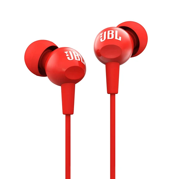 JBL C100SI In-Ear Deep Bass Headphones with Mic