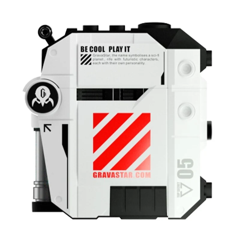 GravaStar Sirius P5 TWS Earbuds, Defense Mecha - White