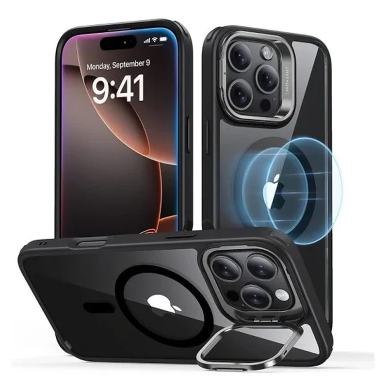 ESR iPhone 16 Pro Classic Hybrid with Stash Stand Case