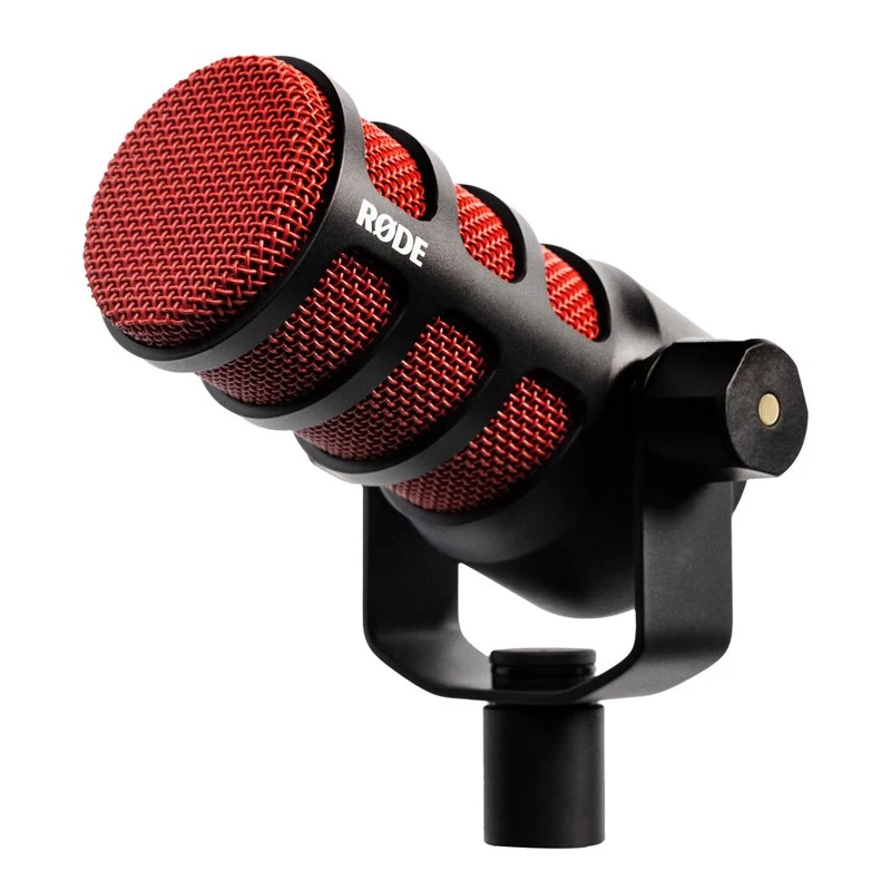 Rode PodMic Dynamic Podcasting Microphone - Red (Special 50th Anniversary Edition)