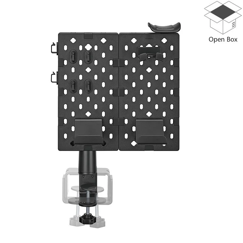 Twisted Minds Desk Mounted Pegboard Holder - Open Box