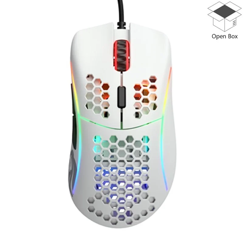 Glorious Gaming Mouse Model D - Matte White - Open Box