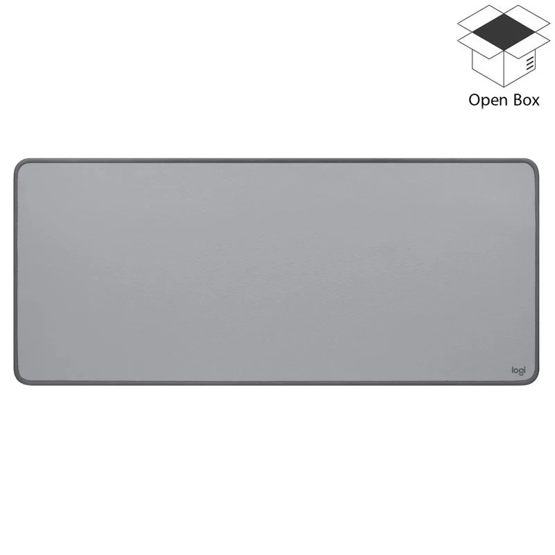 Logitech Desk Mat Studio Series, Grey - Open Box