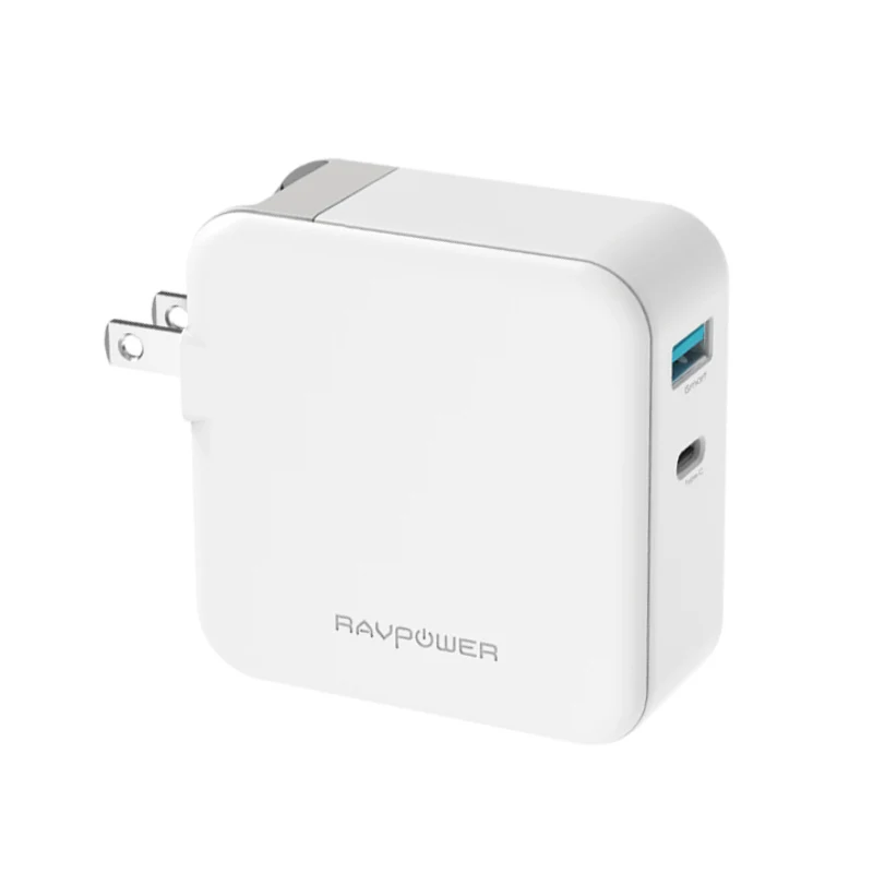 RAVPower 36 W Dual USB AC Plug PD QC3.0 Wall Charger