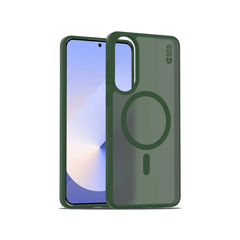 Shield Custodia Magsafe Samsung Galaxy S25 Edge S937 - Green