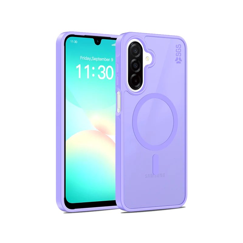 Shield Custodia TPU Magsafe Samsung A17/A26/A16 Purple
