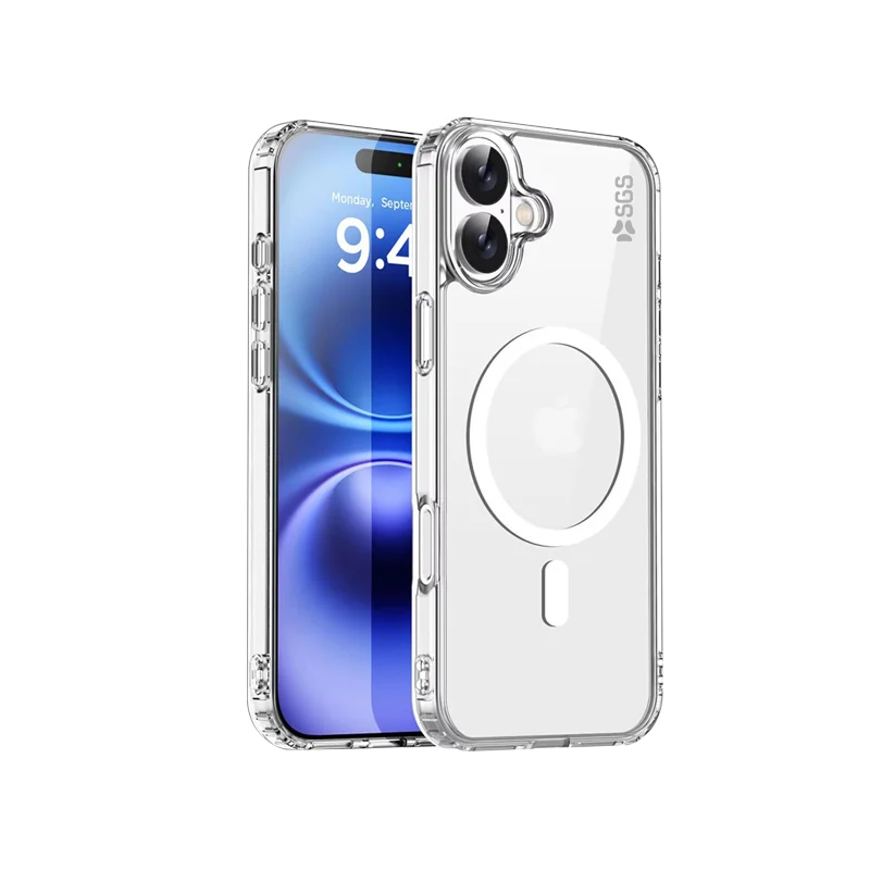Clear Custodia in TPU trasparente STRONG MAGSAFE Iphone 13 Pro