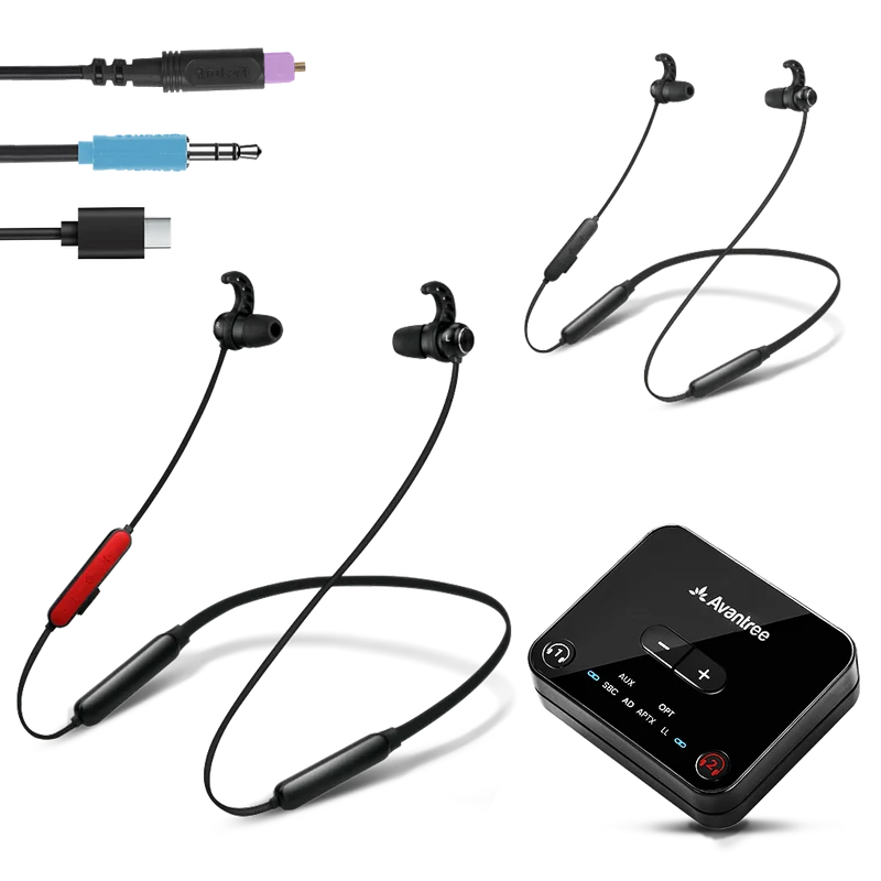 HT41866-Q | Dual Wireless Earbuds For TV Watching
