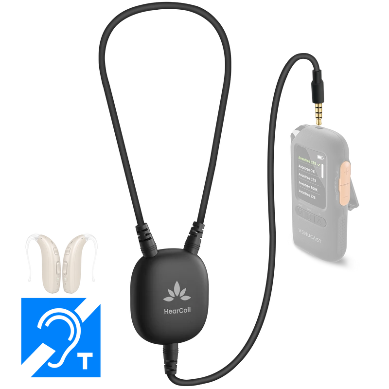 HearCoil | Wired T-Coil Neckloop for Hearing Aids