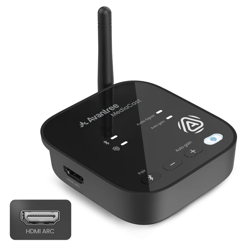 MediaCast | Auracast TV Transmitter HDMI ARC In