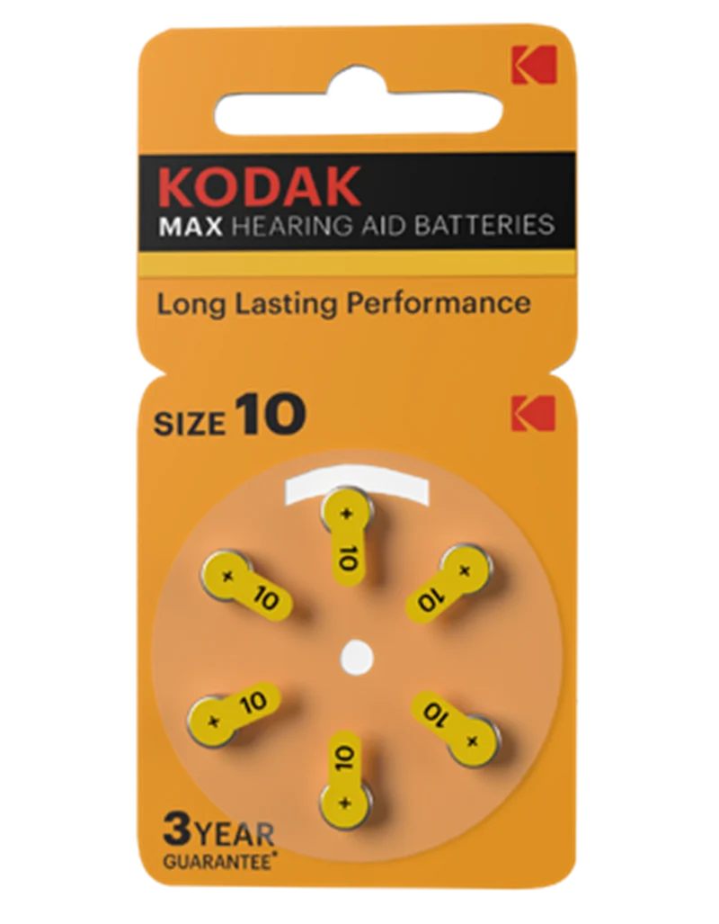 Kodak P10 pilas audífono
