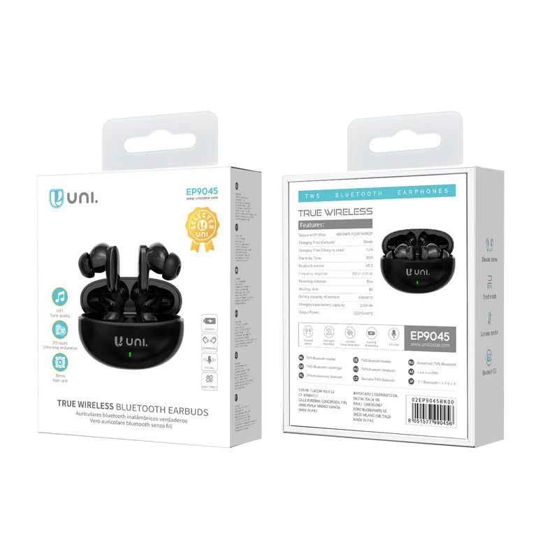 UNICO EP9045 Auricular Bluetooth UNI-TWS