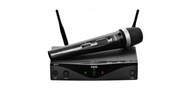 AKG WMS420 UHF Wireless Vocal Set (Band A: 530.025 to 559.00 MHz)