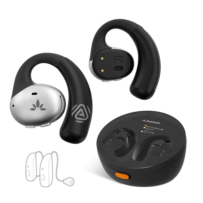 Medley Pebble 2 | Open-Ear Auracast TV Earbuds Set