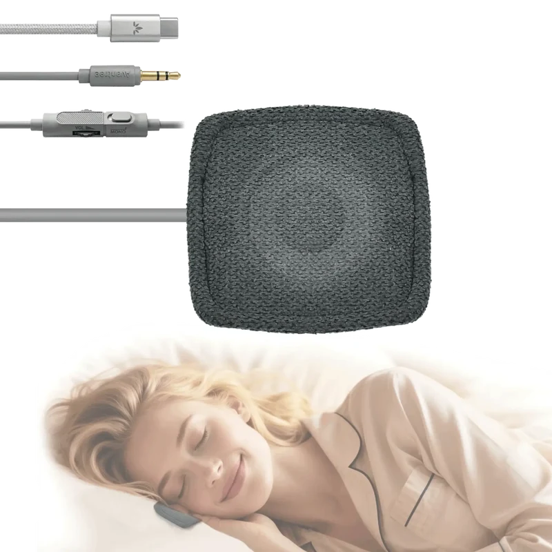Slumber Mini | Wired Mini Pillow Speaker for Sleeping