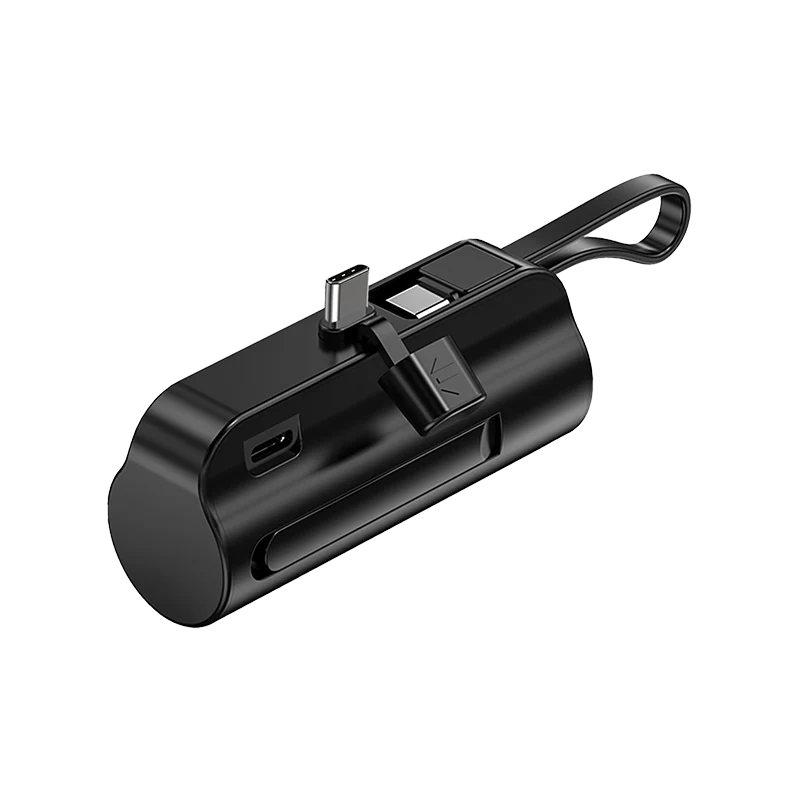 Powerbank Pocket Type-C con stand di supporto - 5000mAh - Black